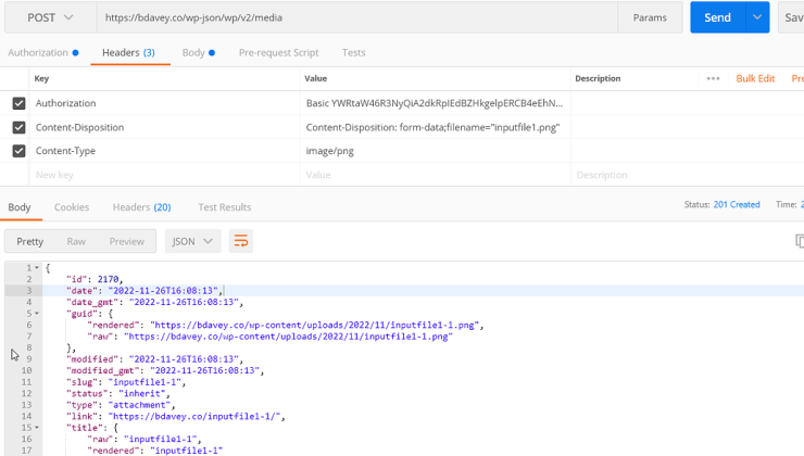 WordPress Crud Test