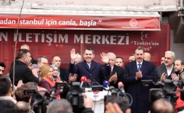 AK Parti İBB Başkan Adayı Murat Kurum Bayrampaşa’da konuştu