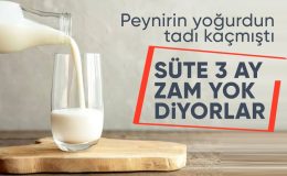 Ulusal Süt Konseyi süte zam yapmadı: Nisanda belirlenen fiyat değişmedi