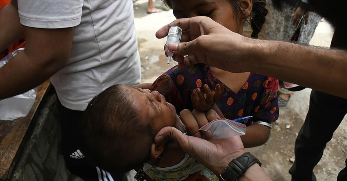 Filistin Sağlık Bakanlığı: Gazze’de tespit edilmemiş yüzlerce çocuk felci vakası olabilir