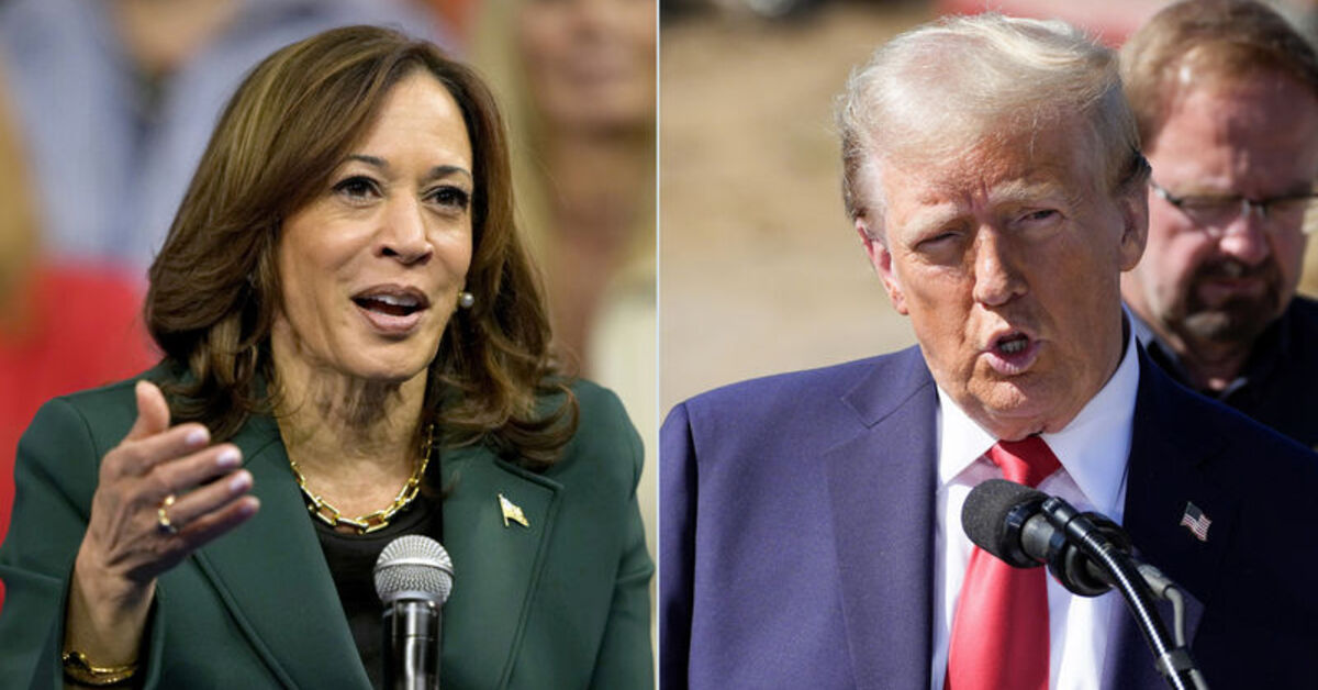 ABD’de yapılan son ankette Trump ile Harris yüzde 48 oy oranı ile eşit çıktı