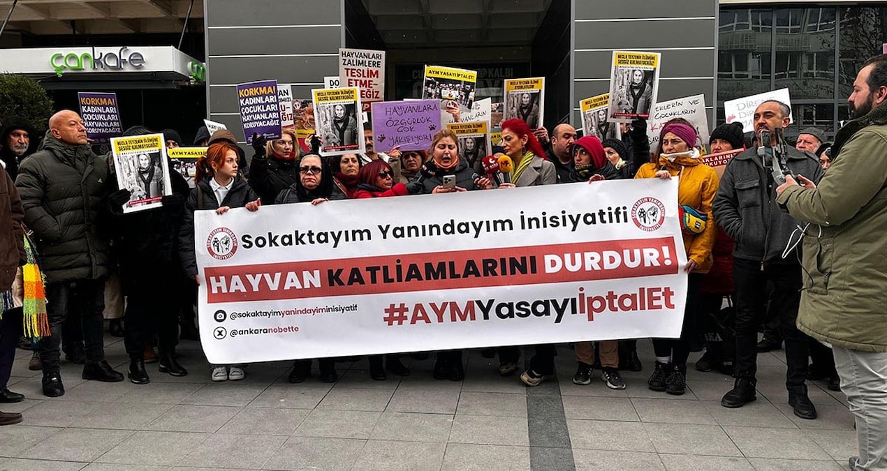 Ankara’da “Necla Teyze” protestosu